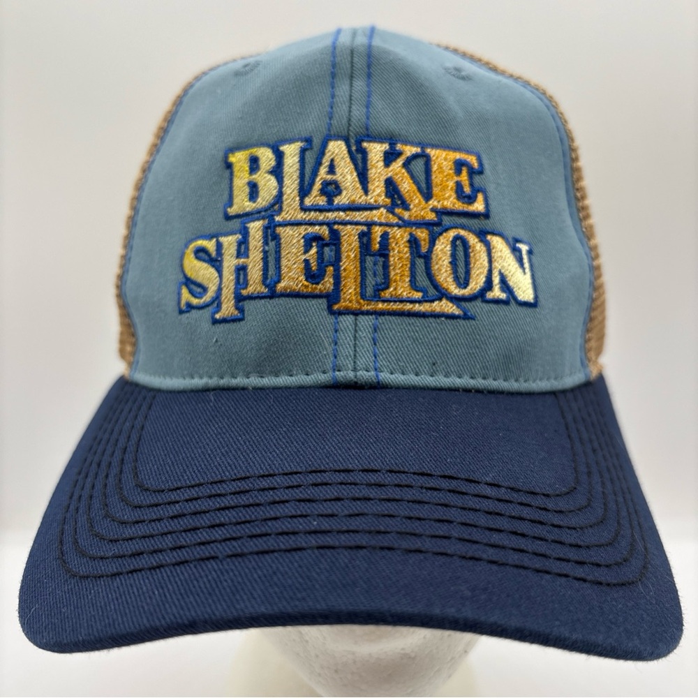 Blake Shelton Country Music Freaks Tour Hat Snapback Mesh Trucker Cap (2018)